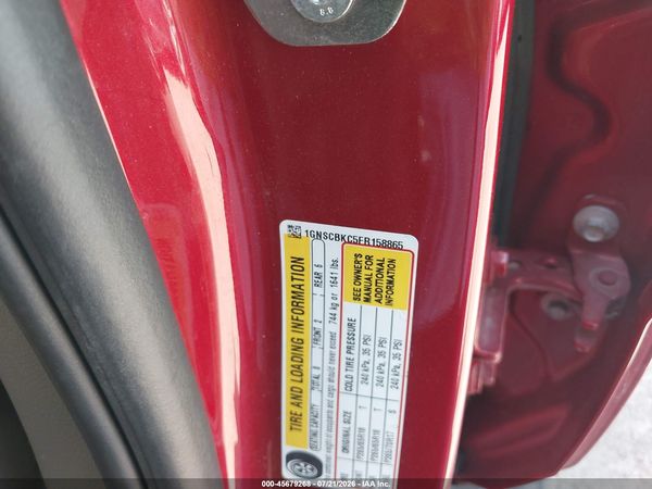 2015 CHEVROLET TAHOE LT — I9