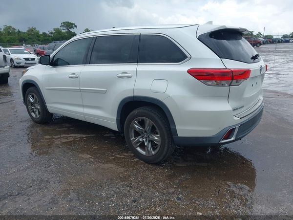2018 TOYOTA HIGHLANDER LIMITED PLATINUM
