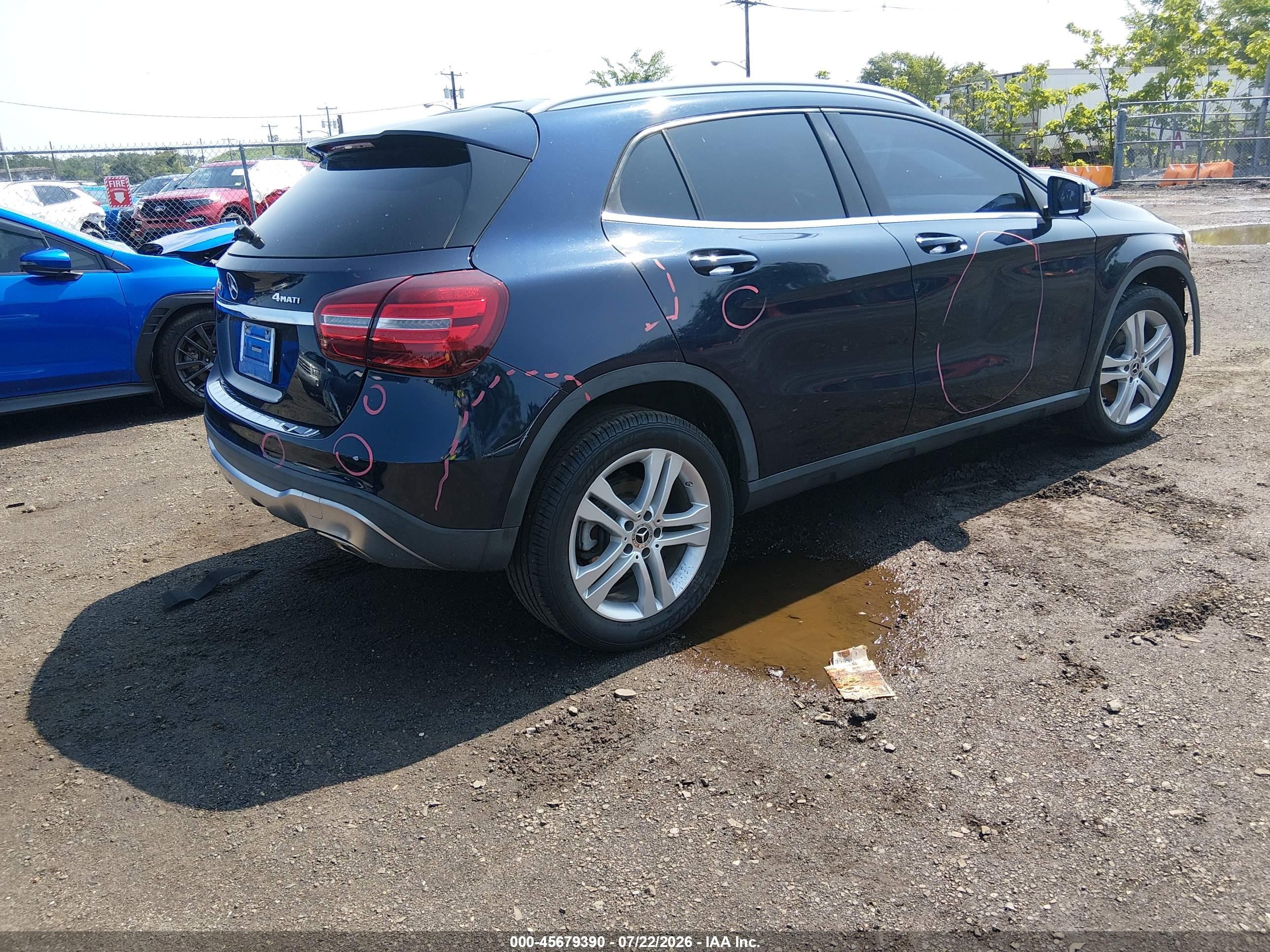 2018 MERCEDES-BENZ GLA 250 4MATIC