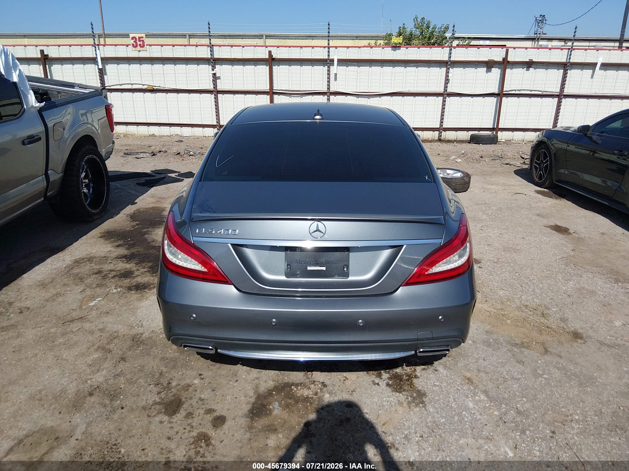 2016 MERCEDES-BENZ CLS 400 CLS400