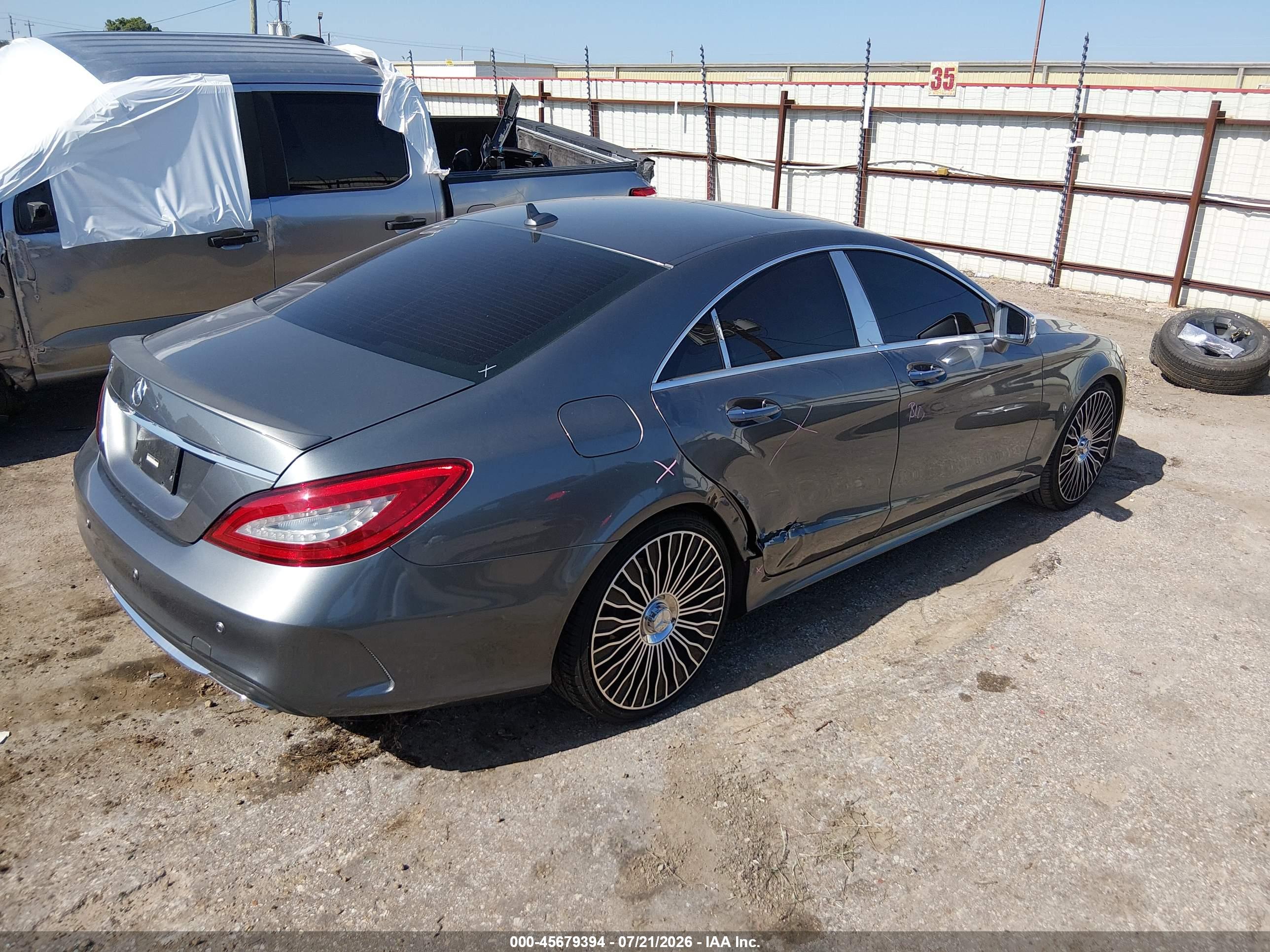 2016 MERCEDES-BENZ CLS 400 CLS400