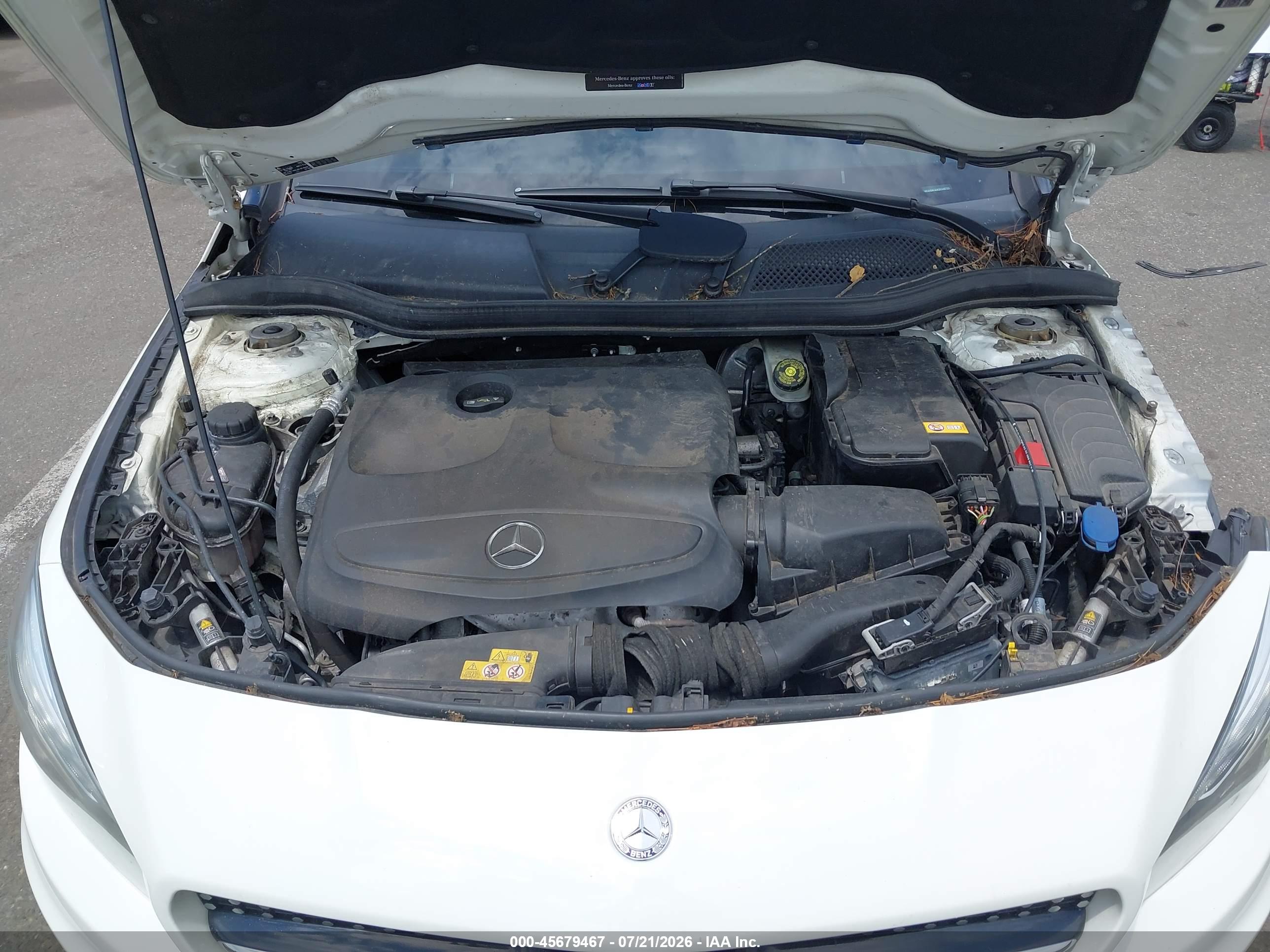 2016 MERCEDES-BENZ CLA 250 4MATIC