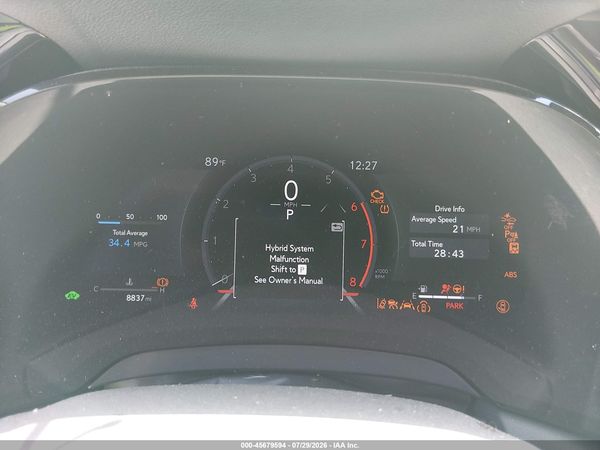2025 LEXUS RX 350H PREMIUM