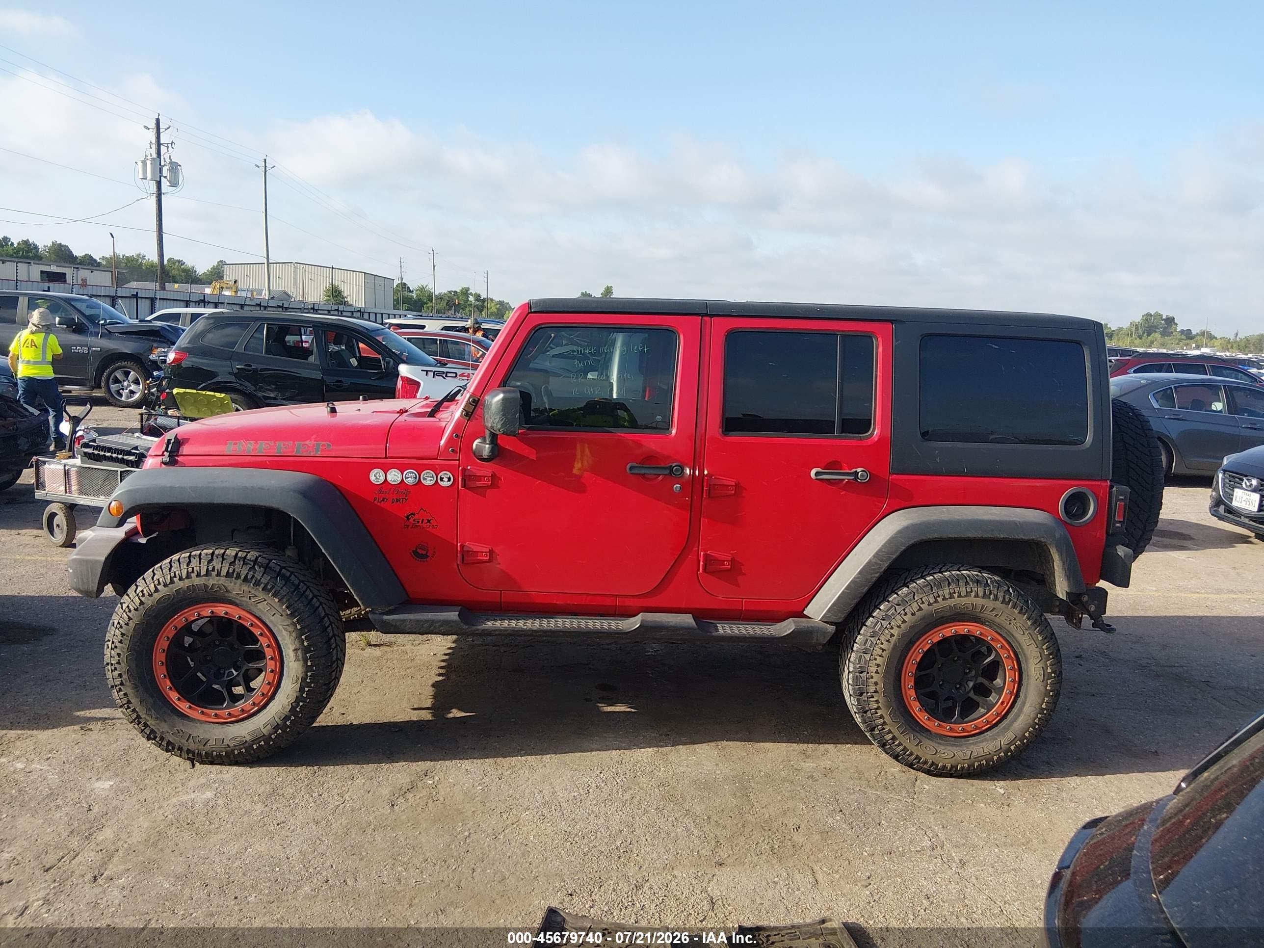 2017 JEEP WRANGLER UNLIMITED SPORT