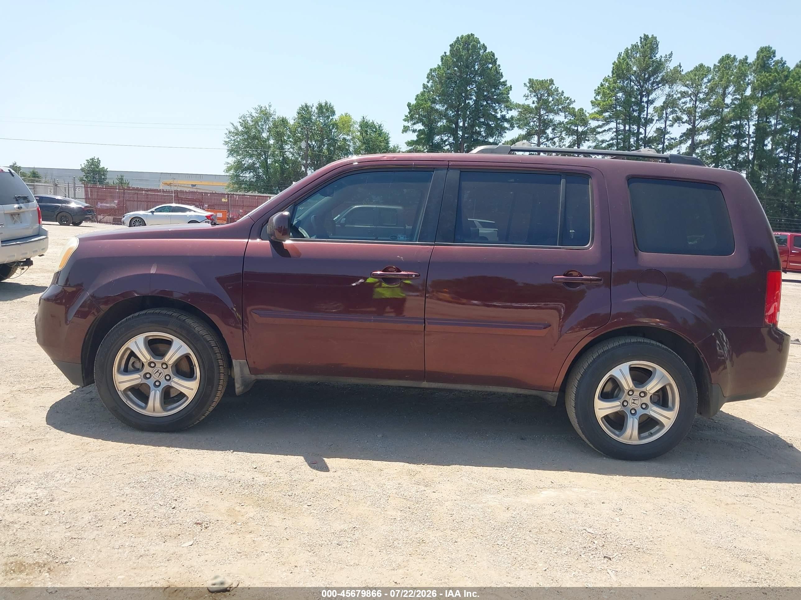 2012 HONDA PILOT EX-L