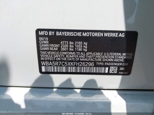 2019 BMW 330I XDRIVE