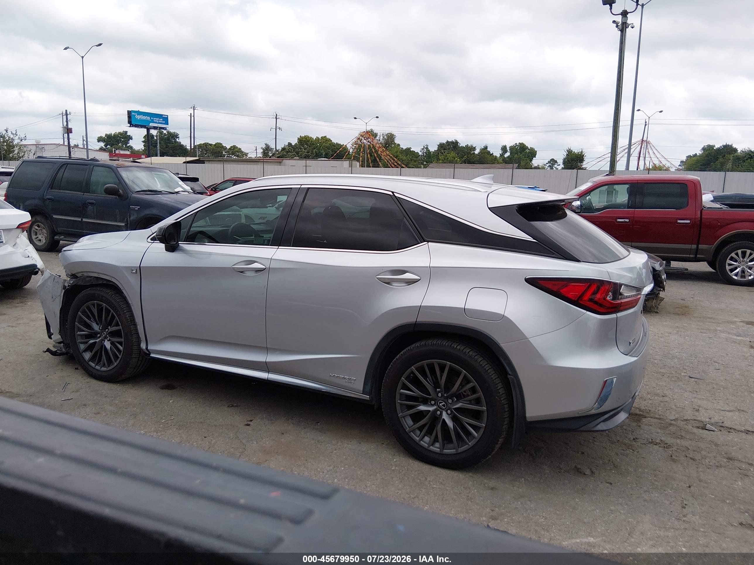 2016 LEXUS RX 450H F SPORT