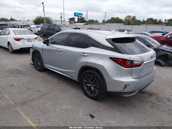 2016 LEXUS RX 450H F SPORT