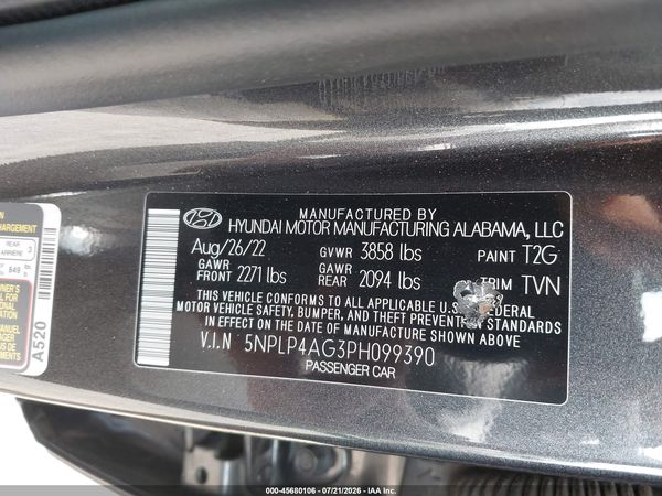 2023 HYUNDAI ELANTRA LIMITED