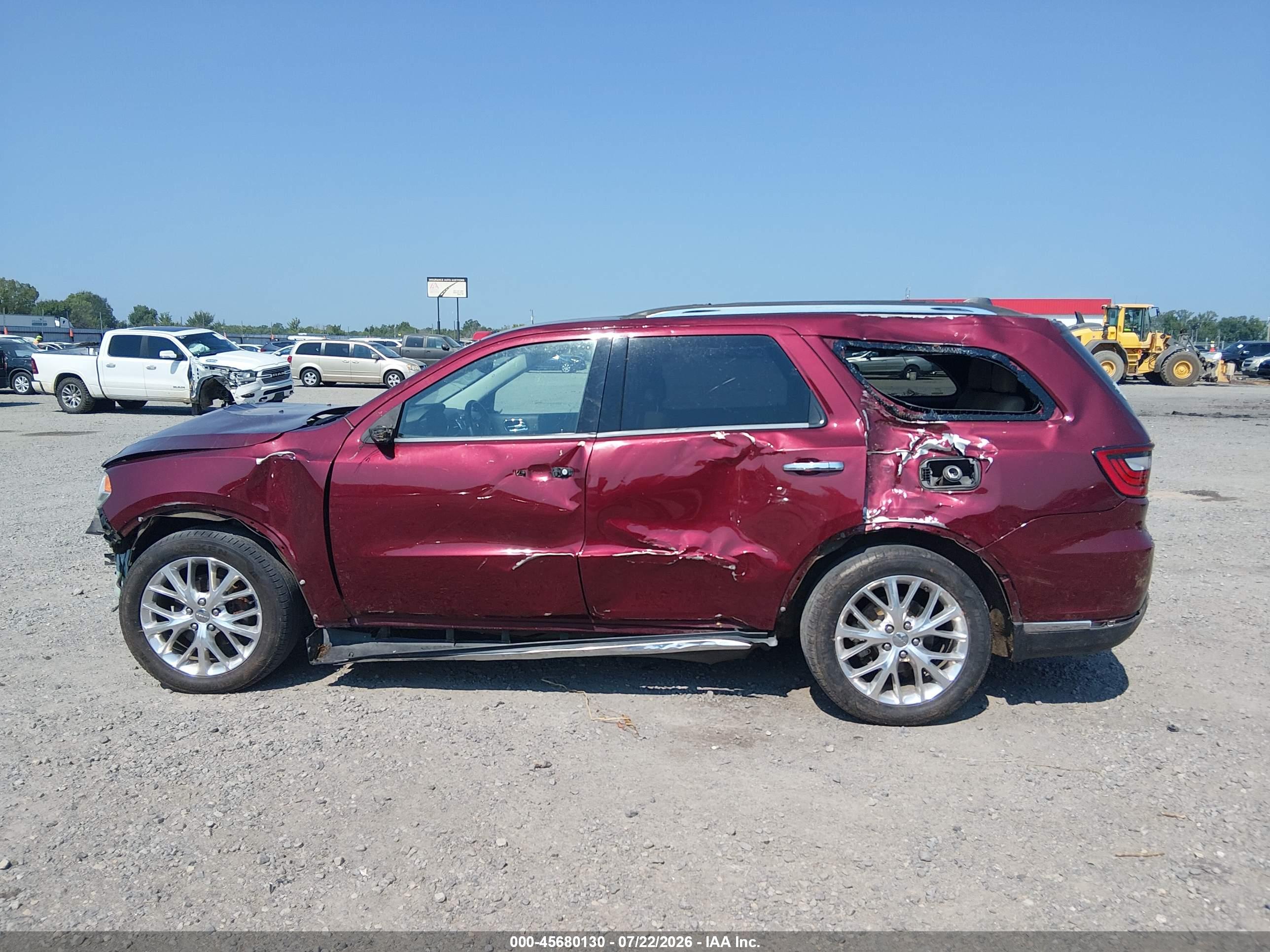 2016 DODGE DURANGO SXT