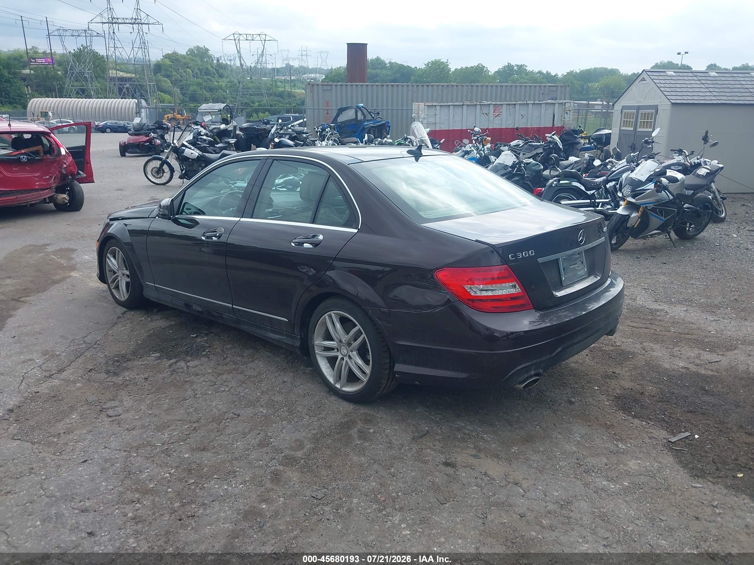 2012 MERCEDES-BENZ C 300 SPORT 4MATIC