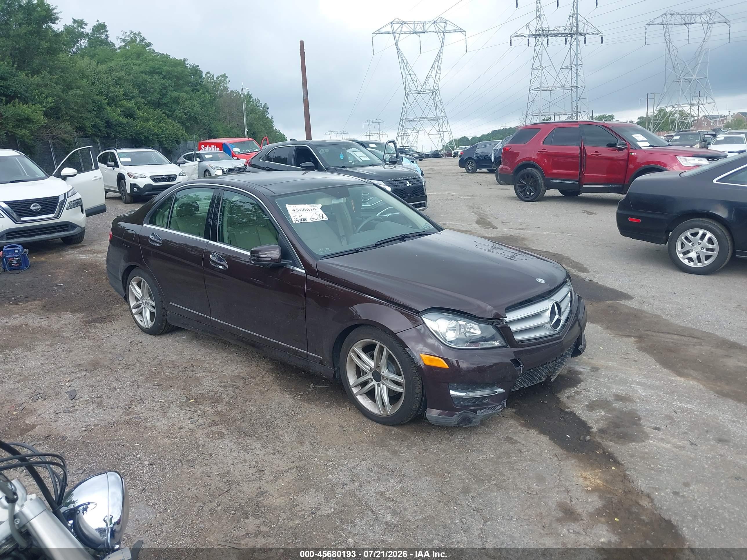 2012 MERCEDES-BENZ C 300 SPORT 4MATIC