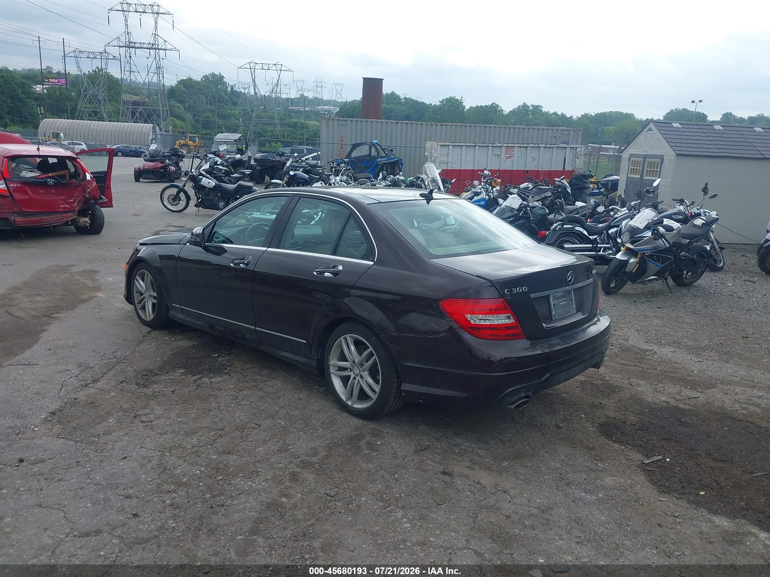 2012 MERCEDES-BENZ C 300 SPORT 4MATIC