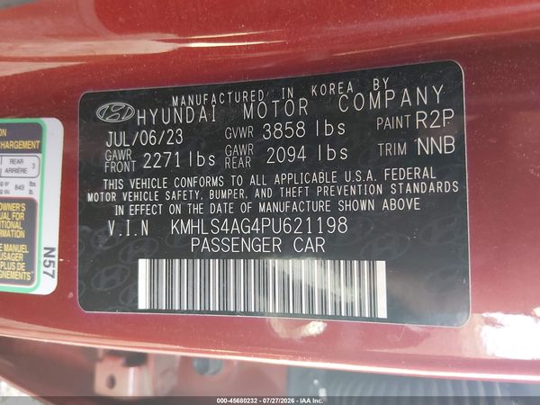 2023 HYUNDAI ELANTRA SEL