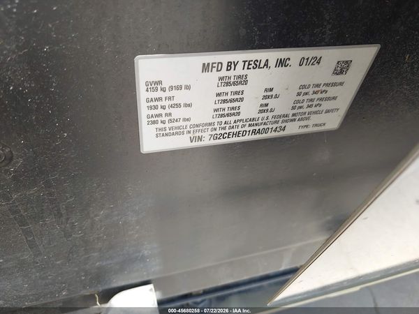2024 TESLA CYBERTRUCK