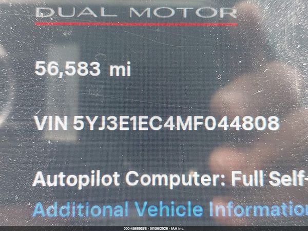 2021 TESLA MODEL 3
