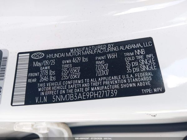 2023 HYUNDAI TUCSON SEL