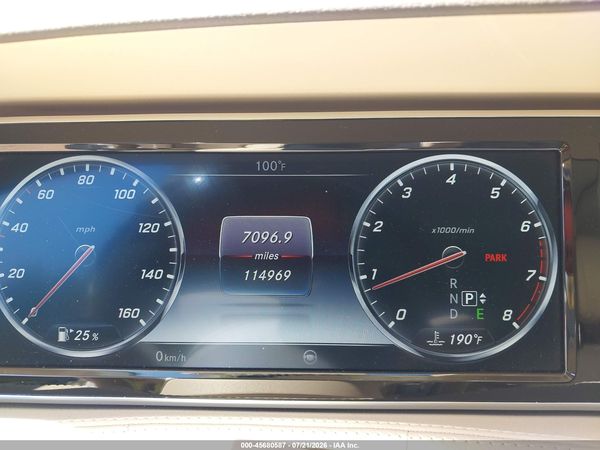 2016 MERCEDES-BENZ S 550 S550