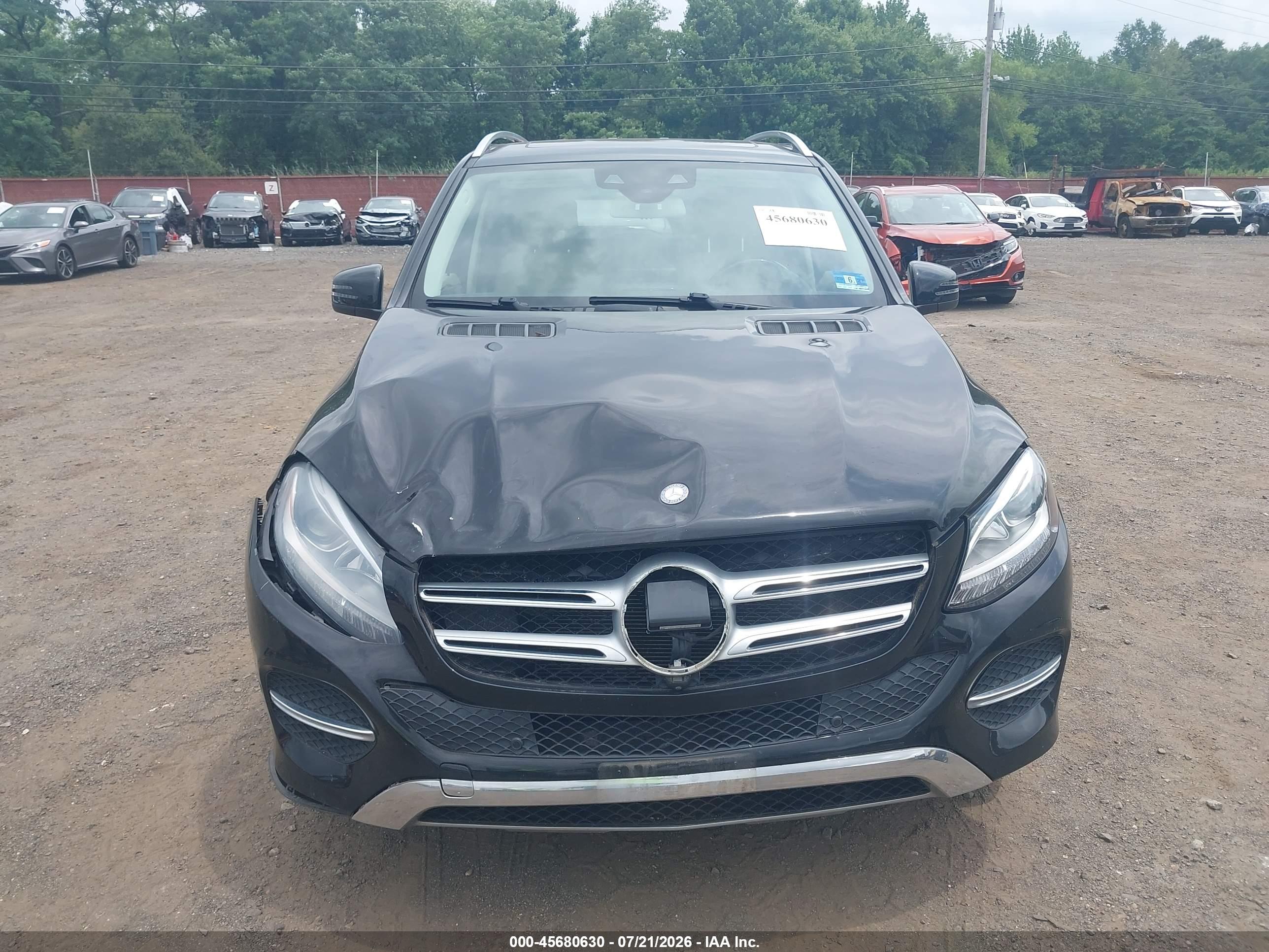2016 MERCEDES-BENZ GLE 350 4MATIC