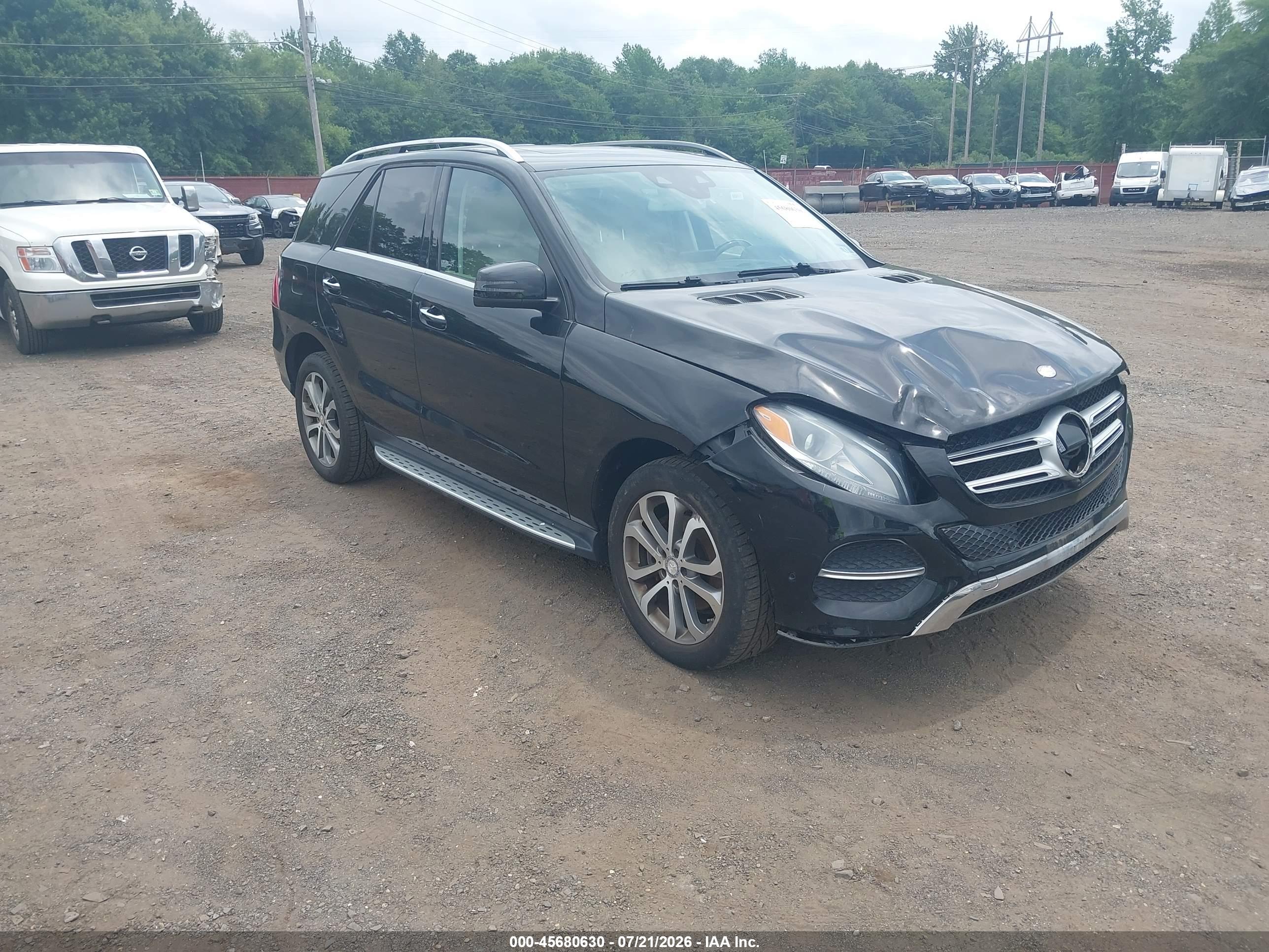 2016 MERCEDES-BENZ GLE 350 4MATIC