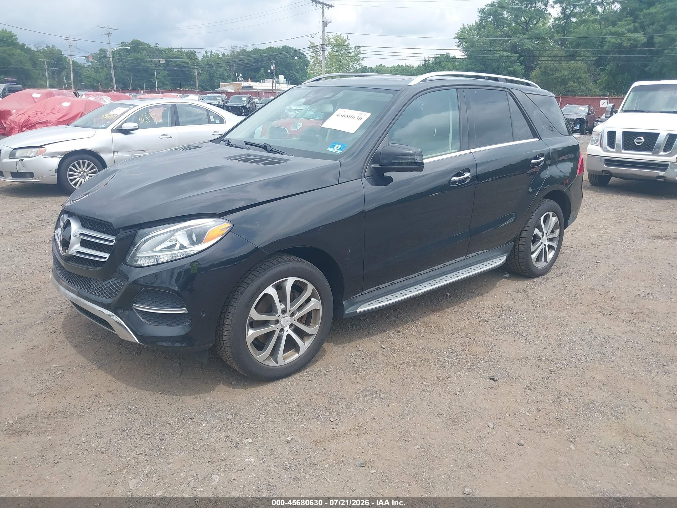 2016 MERCEDES-BENZ GLE 350 4MATIC