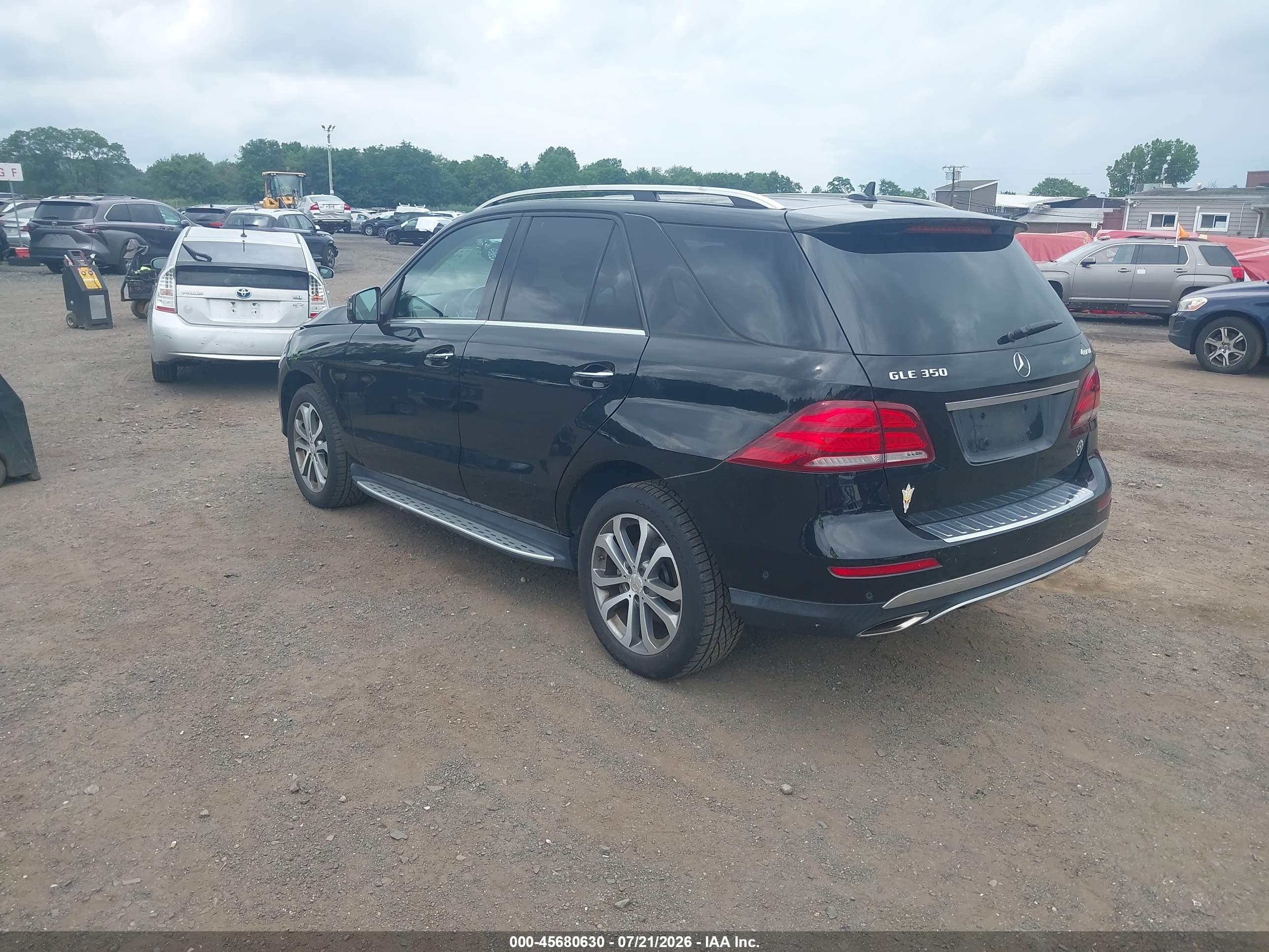 2016 MERCEDES-BENZ GLE 350 4MATIC