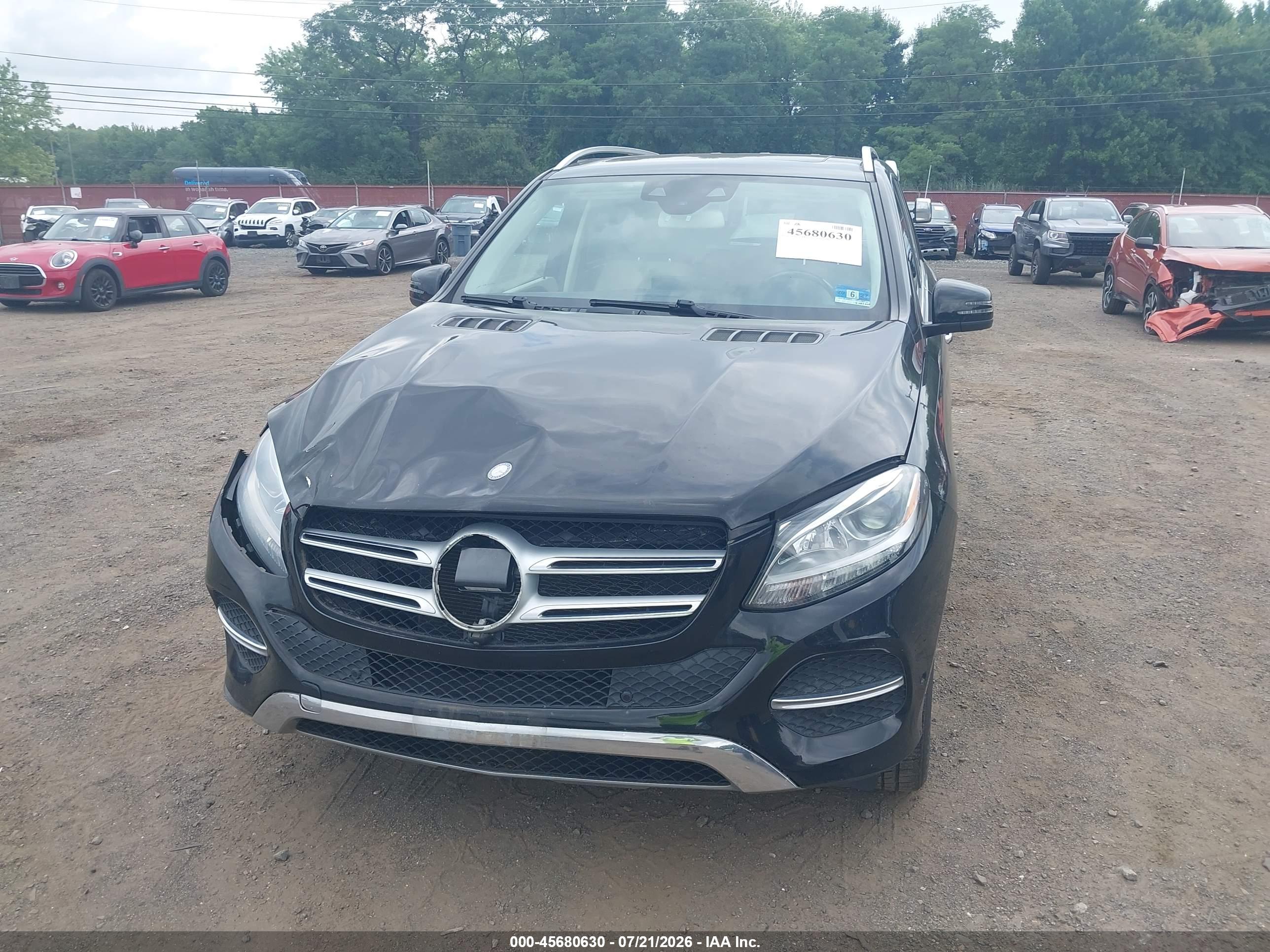 2016 MERCEDES-BENZ GLE 350 4MATIC