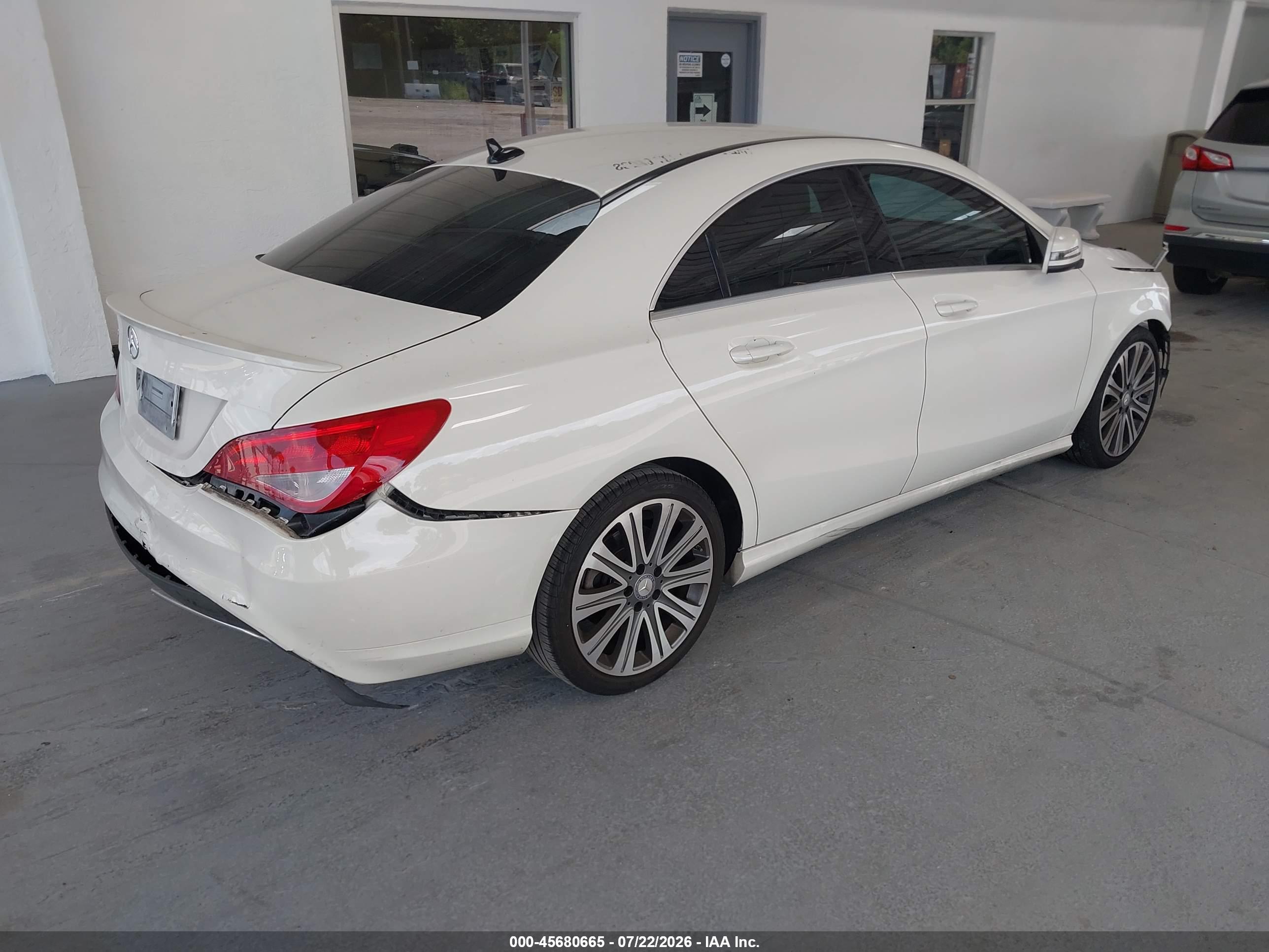 2017 MERCEDES-BENZ CLA 250 CLA250