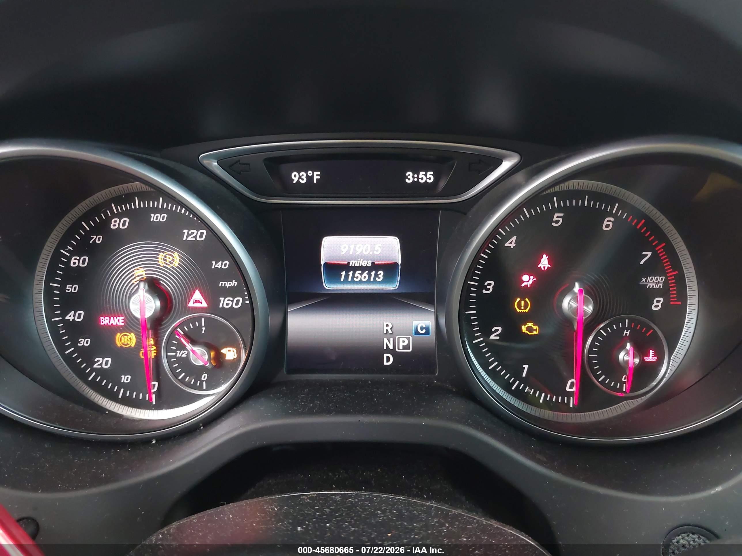 2017 MERCEDES-BENZ CLA 250 CLA250