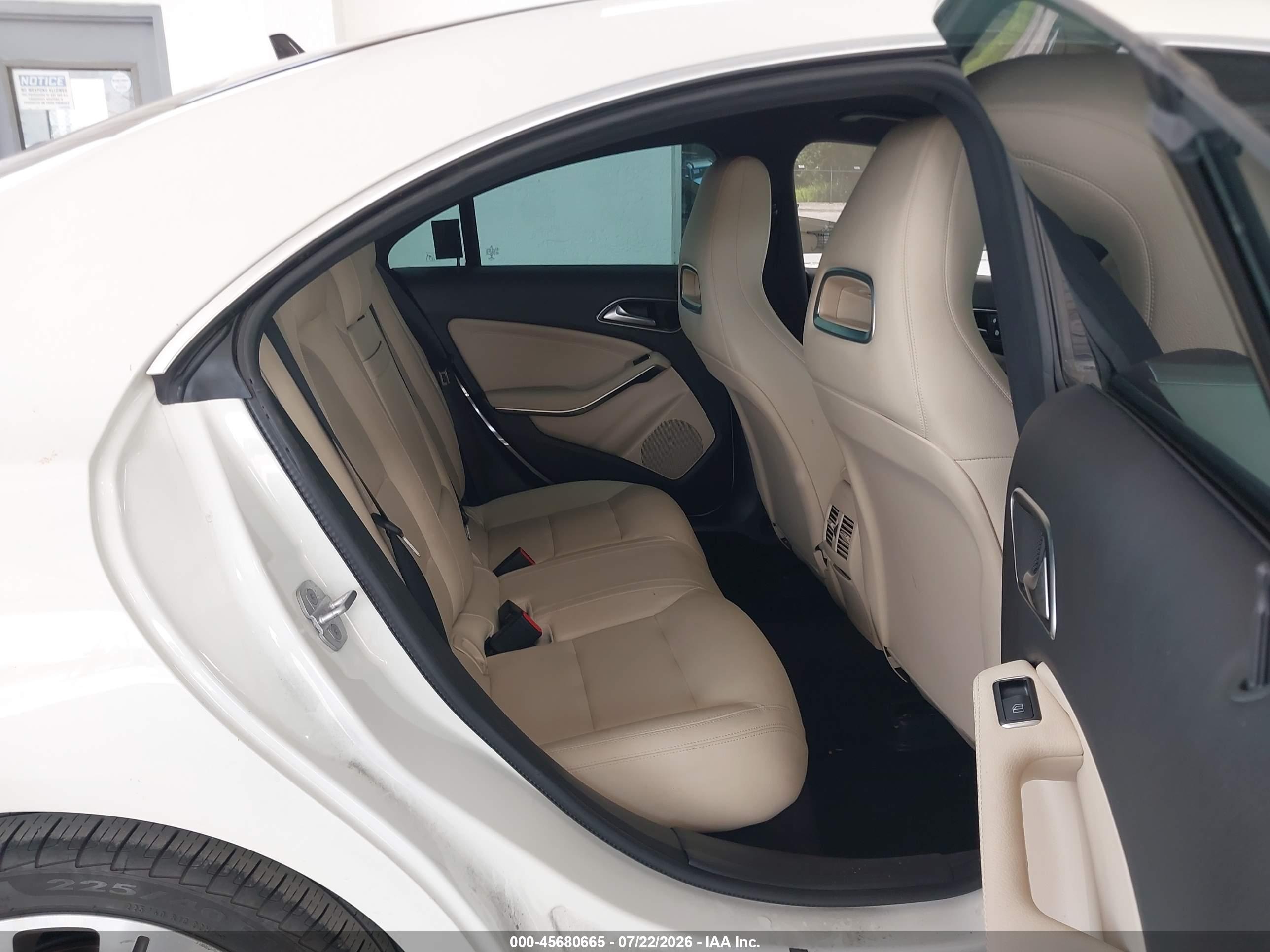 2017 MERCEDES-BENZ CLA 250 CLA250