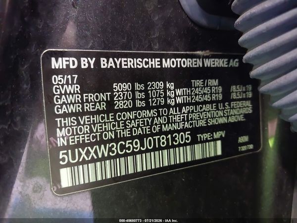 2018 BMW X4 XDRIVE28I