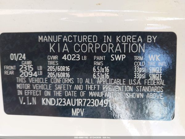 2024 KIA SOUL LX