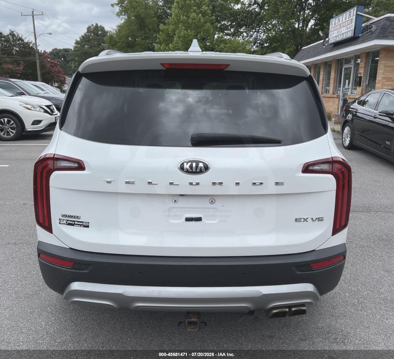 2020 KIA TELLURIDE EX