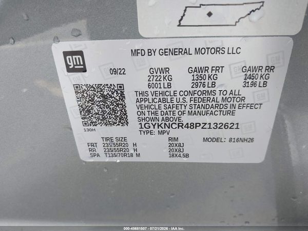 2023 CADILLAC XT5 FWD PREMIUM LUXURY