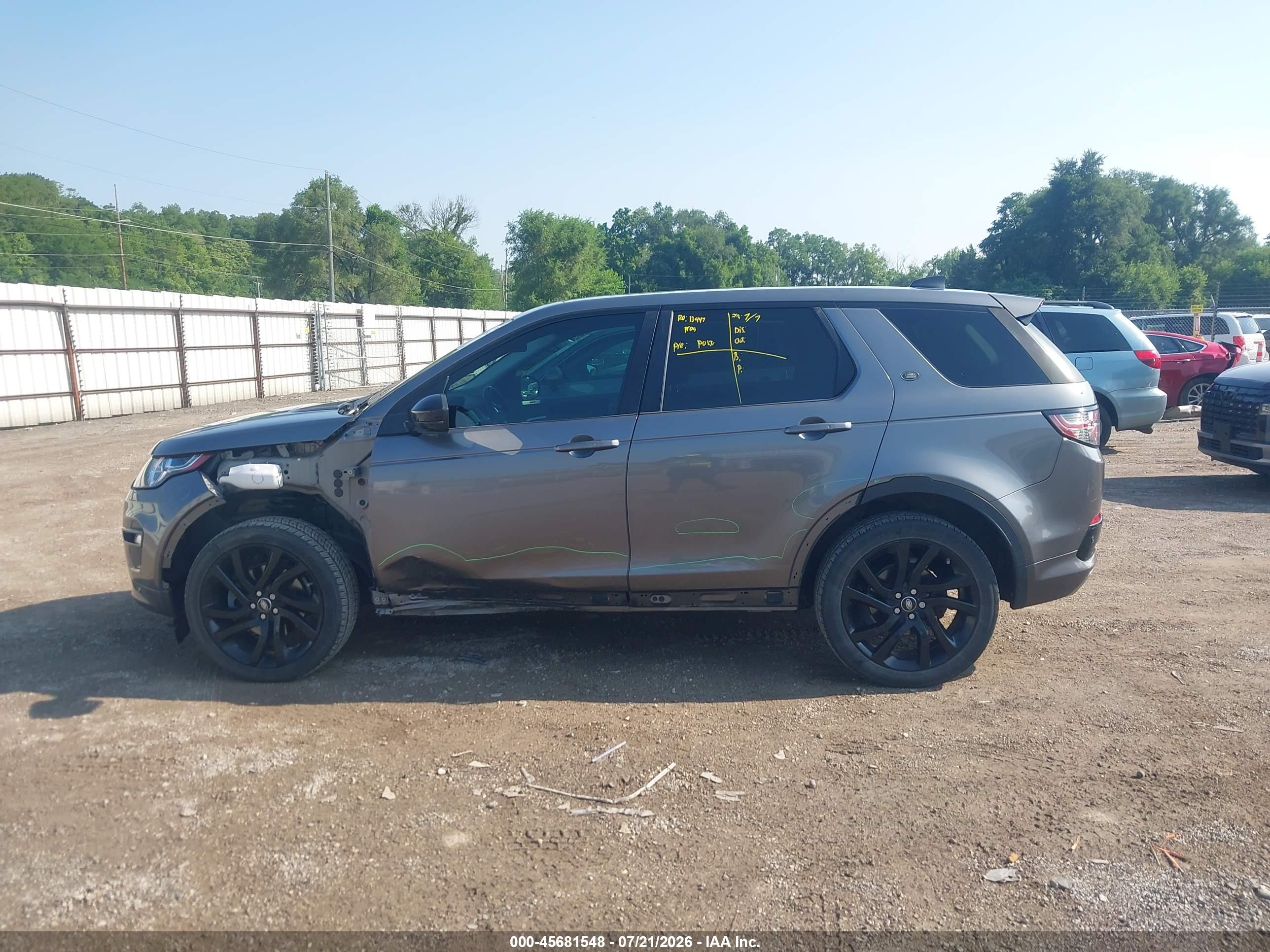 2017 LAND ROVER DISCOVERY SPORT HSE