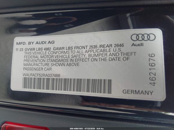 2024 AUDI A5 SPORTBACK