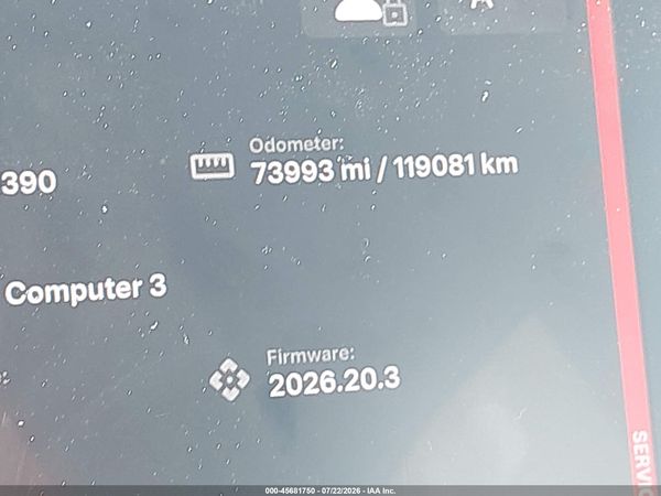 2020 TESLA MODEL 3