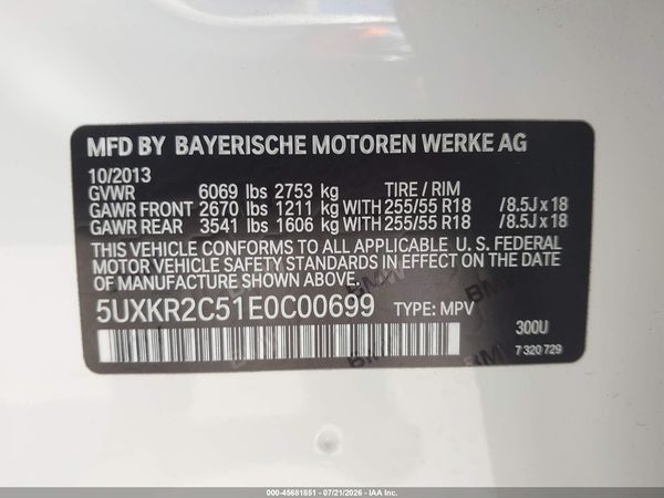 2014 BMW X5 SDRIVE35I