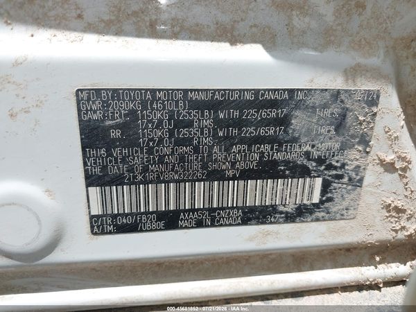 2024 TOYOTA RAV4 LE
