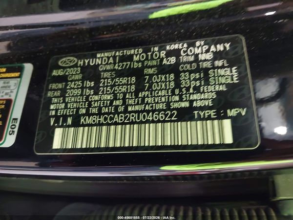 2024 HYUNDAI KONA SEL