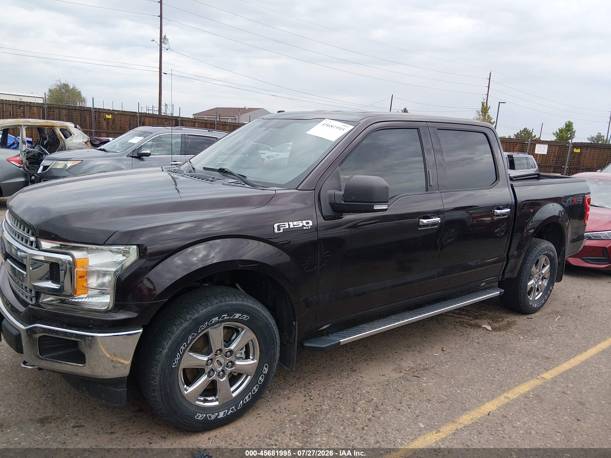 2018 FORD F-150 LARIAT/XL/XLT