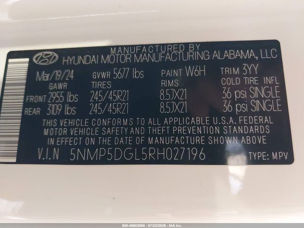 2024 HYUNDAI SANTA FE CALLIGRAPHY