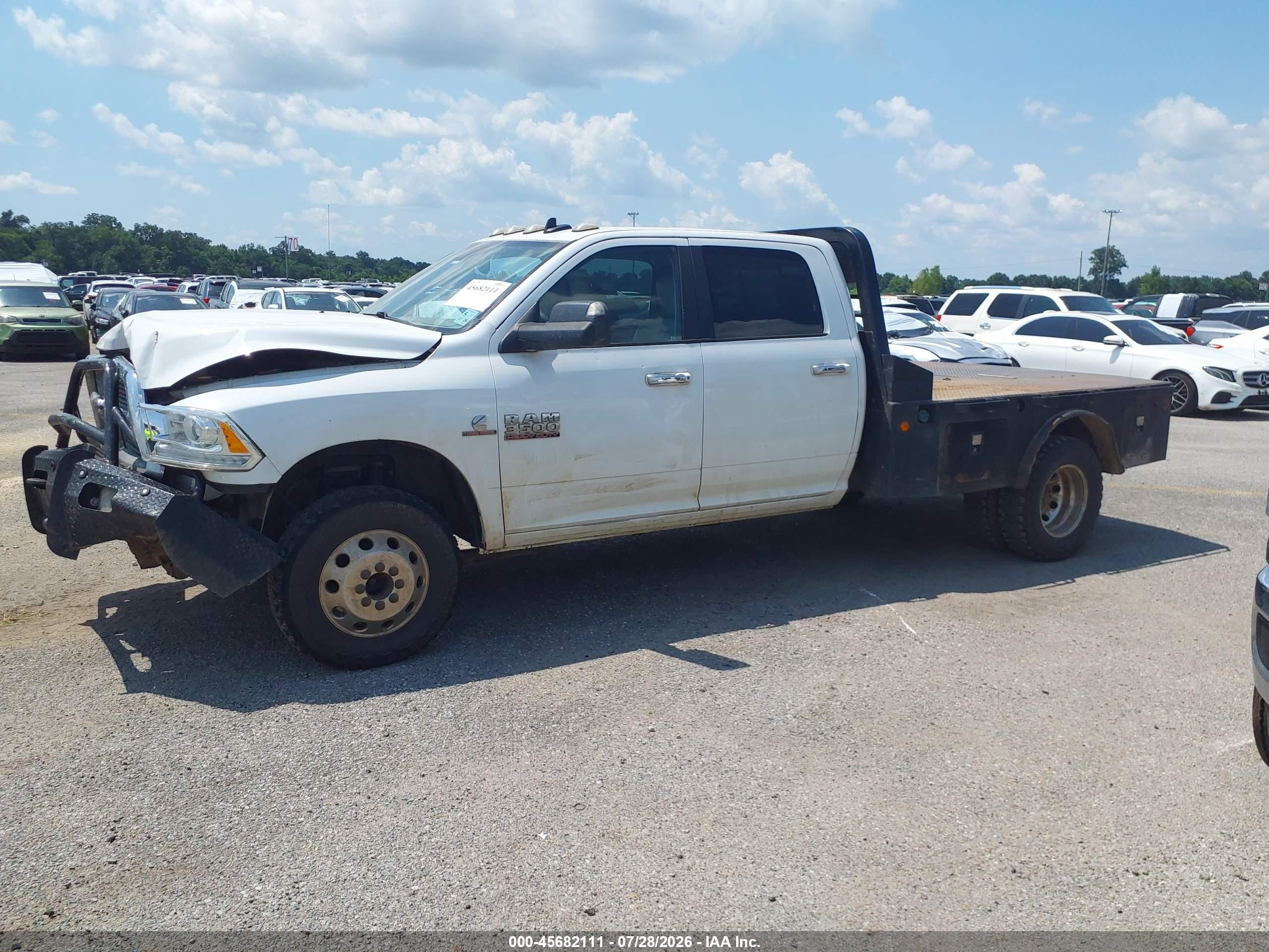 2018 RAM 3500 LARAMIE  4X4 8' BOX