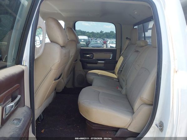 2018 RAM 3500 LARAMIE  4X4 8' BOX