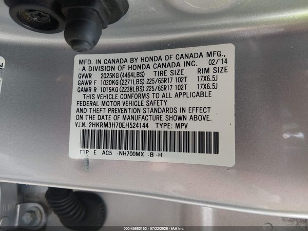 2014 HONDA CR-V EX-L