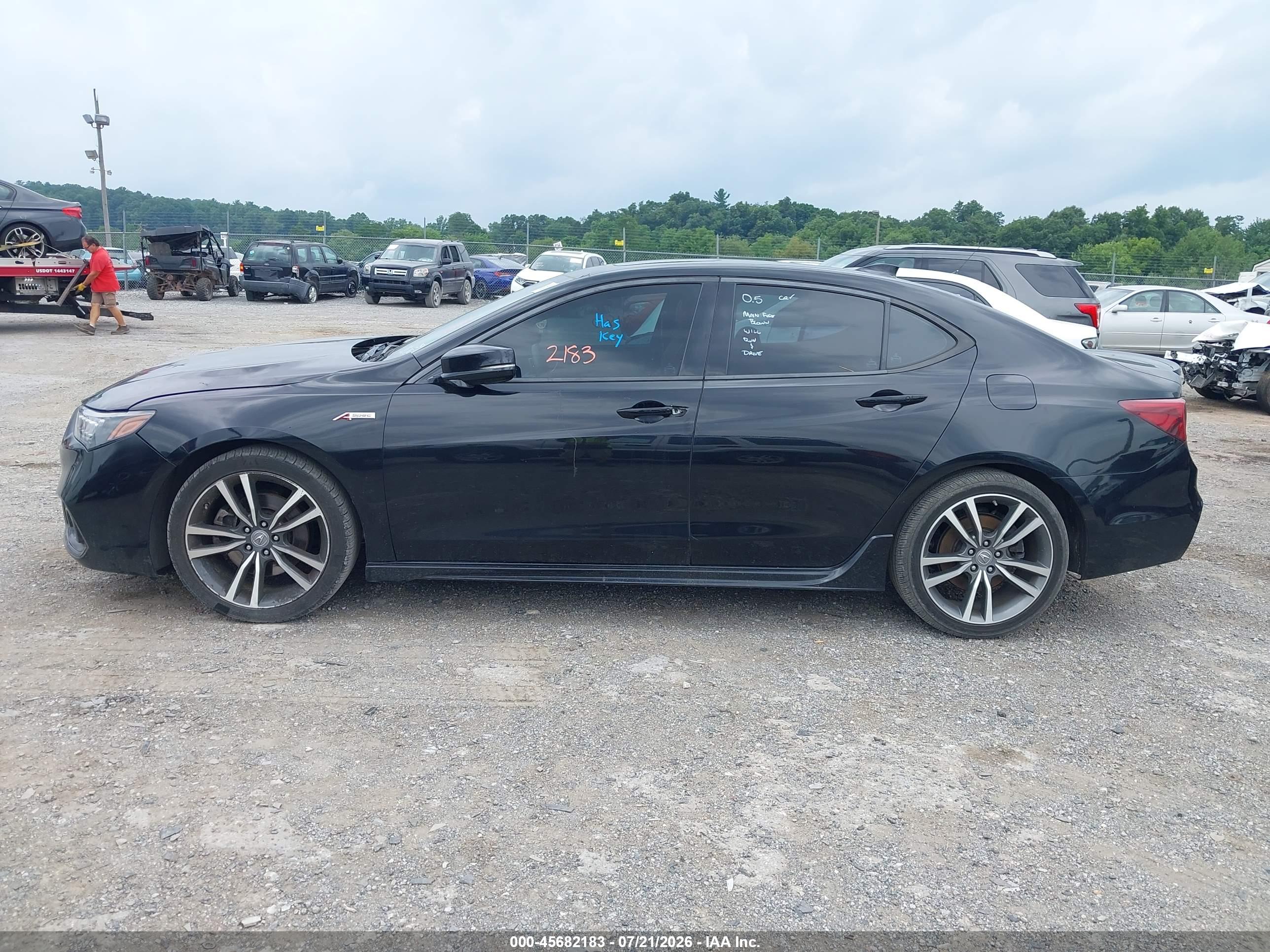 2019 ACURA TLX TECH   A-SPEC PKGS