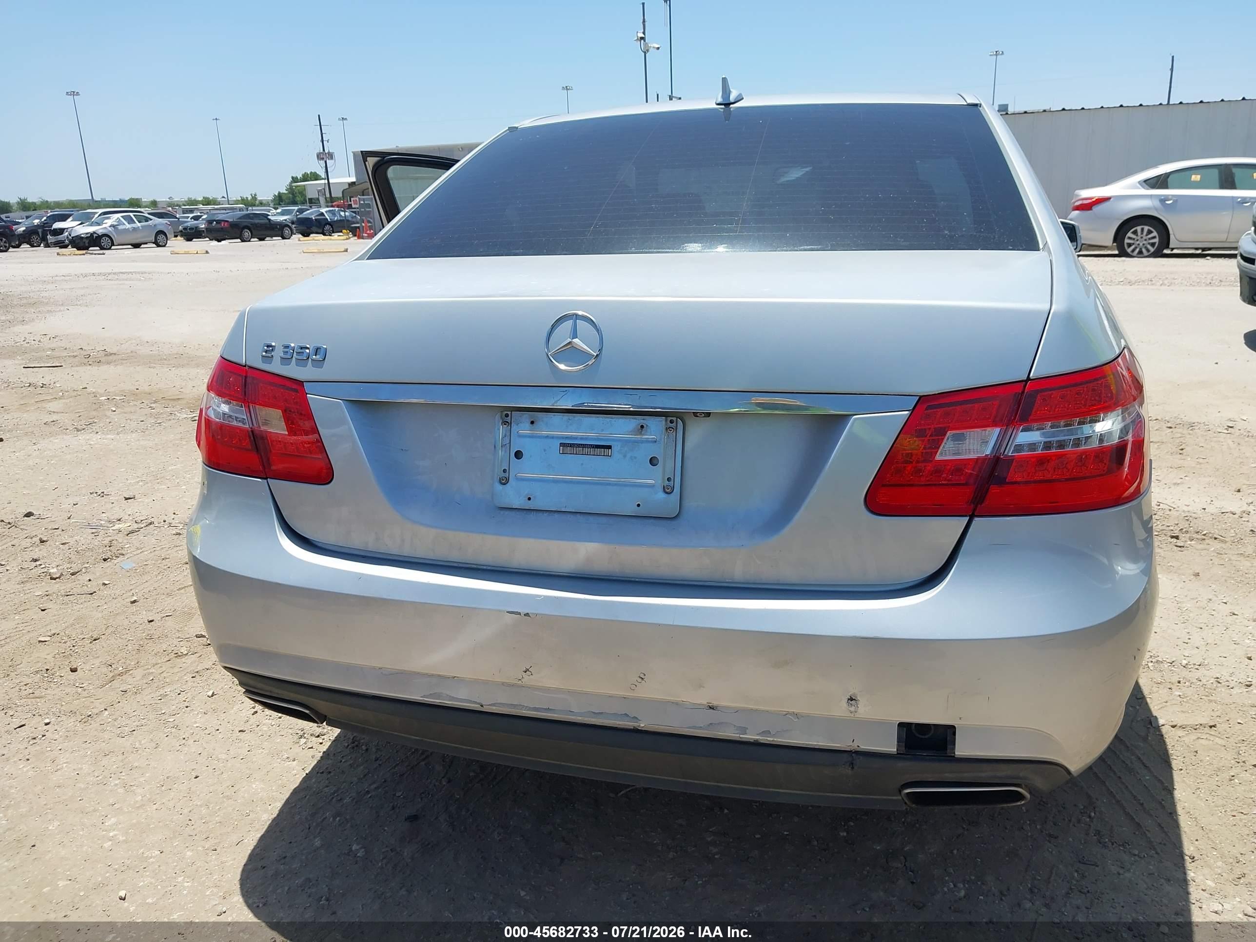 2010 MERCEDES-BENZ E 350 E350
