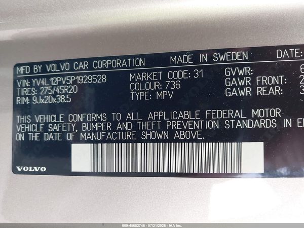 2023 VOLVO XC90 B5 CORE