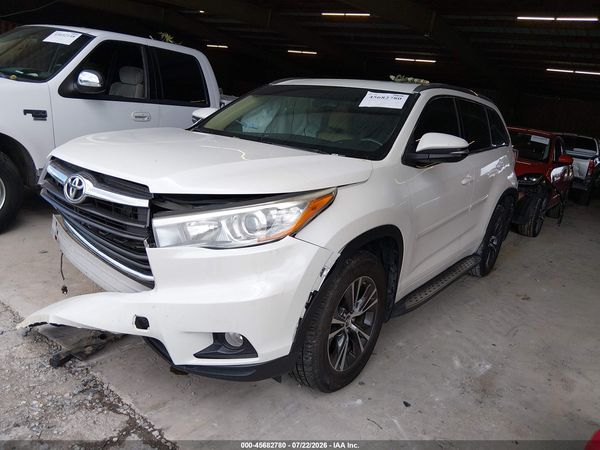 2016 TOYOTA HIGHLANDER XLE V6