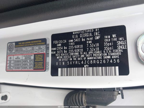 2024 KIA SORENTO S